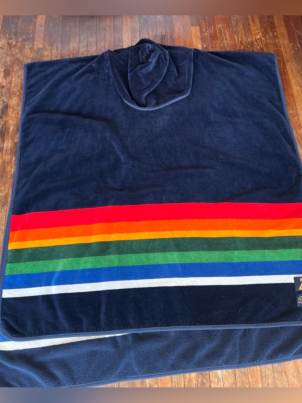Pendleton blanket poncho